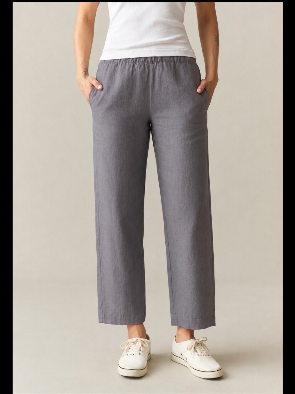 American Giant The Easy Summer Uniform Women's Linen Pant NWOT